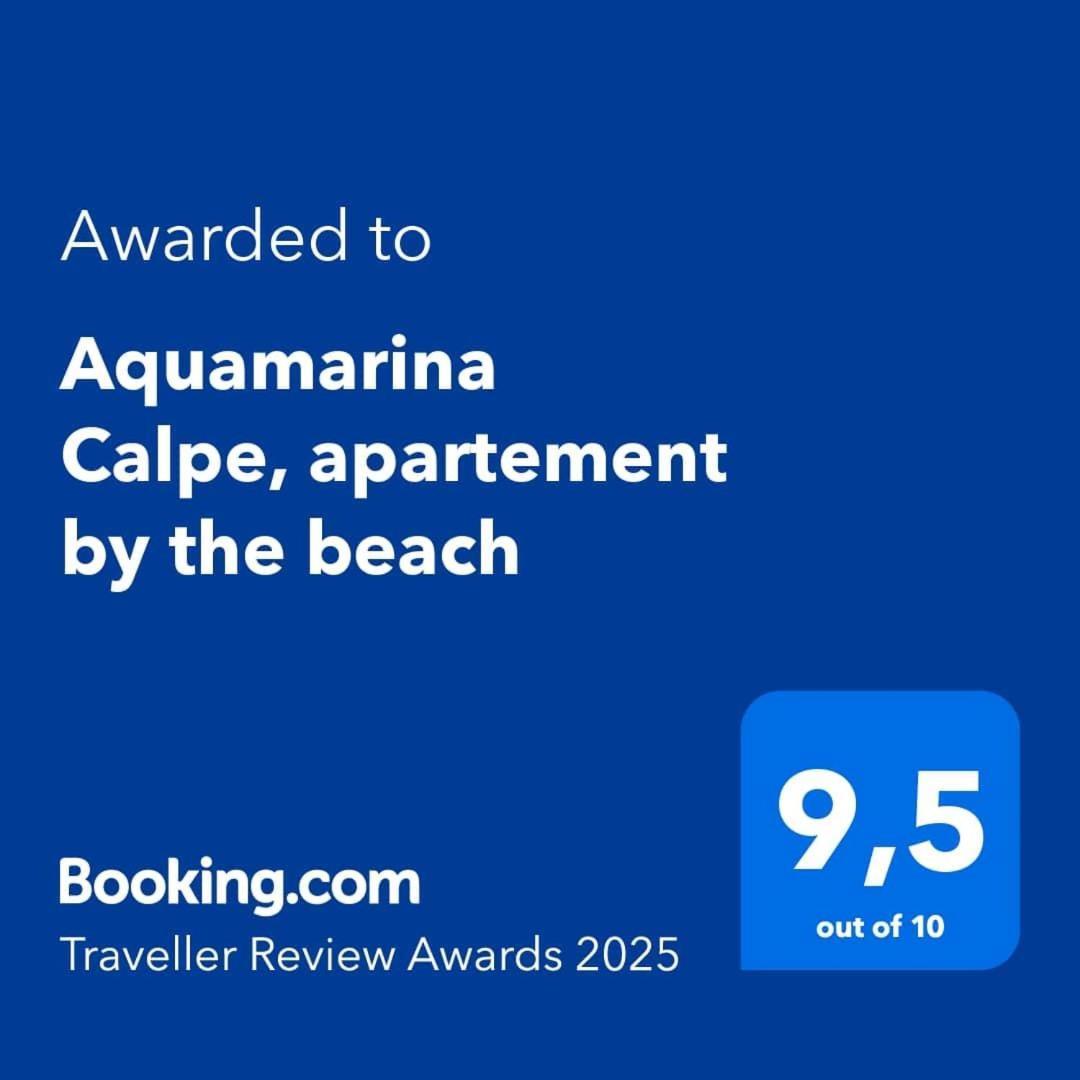 Aquamarina I Calpe, Apartement By The Beach المظهر الخارجي الصورة